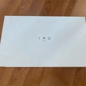 IRO knee high boots : suede